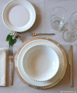 Assiette plate Ø 26 cm Tiffany WHITE
