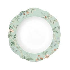 Assiette plate en porcelaine de Ø 26 cm ZEN GARDEN GREEN