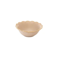 Bol Ø 12 cm beige FLEURI