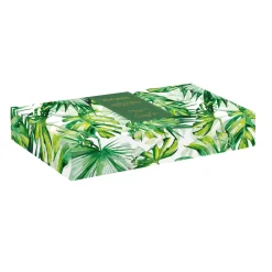 Bol feuille en porcelaine 30×13 cm LEAVES LIGHT GREEN