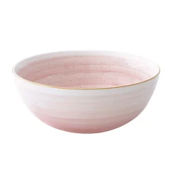 Coffret de 2 bols en porcelaine Ø 22 cm PINK