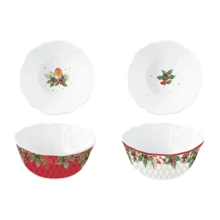 Ensemble de 2 bols CHRISTMAS BERRIES