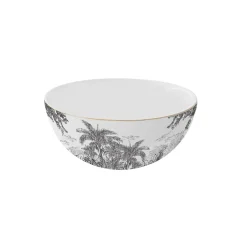 Ensemble de 4 bols en porcelaine Ø 15 cm RAIN FOREST