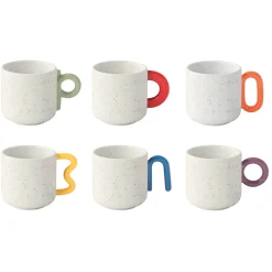 Ensemble de 6 tasses à café CREATIVE