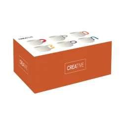 Ensemble de 6 tasses à café CREATIVE
