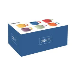 Ensemble de 6 tasses à café CREATIVE