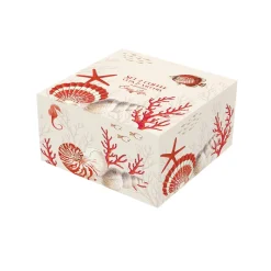 Ensemble de 2 tasses à café avec soucoupes CORAL REEF