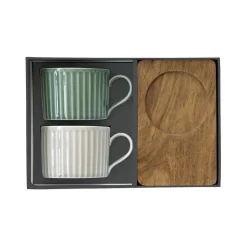 Ensemble de 2 tasses en porcellaine TAKE A BREAK ASS4