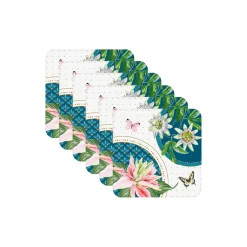 Ensemble de 6dessous de verre Voyage TROPICAL