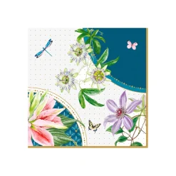 Paquet de 20 serviettes voyage TROPICAL
