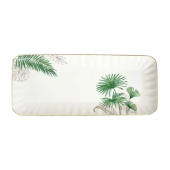 Plateau de service rectangulaire, dimensions 36×16 cm EXOTIQUE