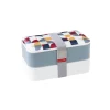 Porte-repas avec 2 compartiment GEOMETRIC2