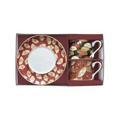 Set de 2 tasses avec soucoupes KIMONO