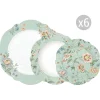 Set de vaisselle 18 pcs ZEN GARDEN GREEN
