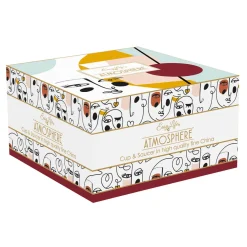 Tasse à petit-déjeuner avec soucoupe, 400 ml en porcelaine MODERNISM